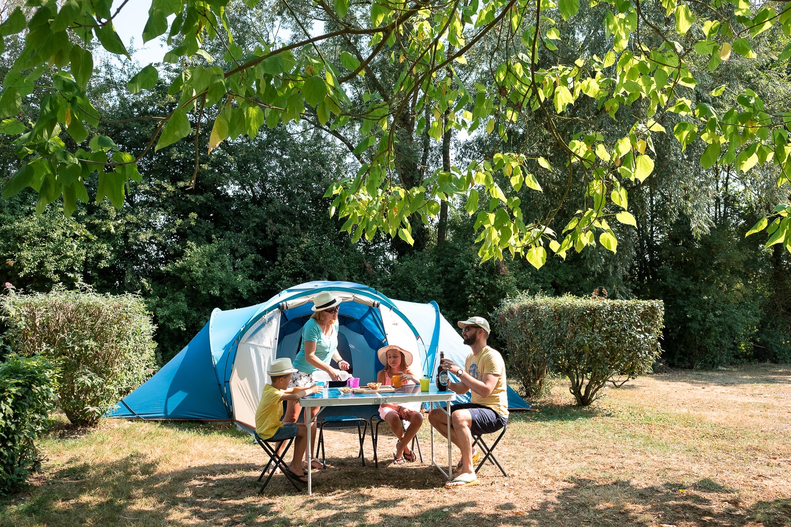 Tente pret a camper Camping Port Plaisance Péronne
